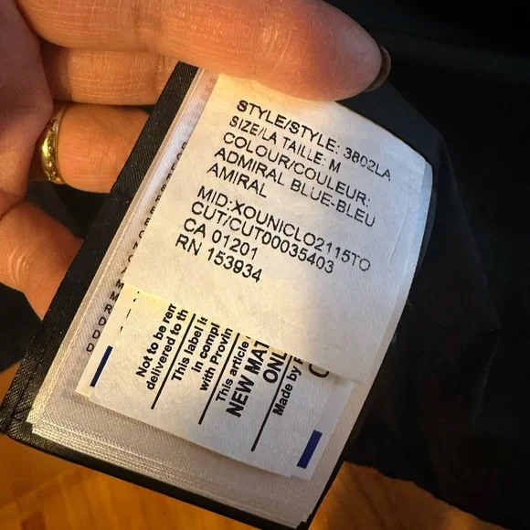 Canada Goose Shelburne Parka Admiral Blue_Fusion Fit_Medium_NWT - Picture 6 of 8